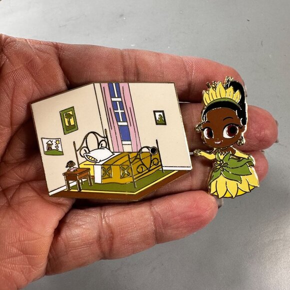 Disney Tiana Darlings Trading Pin Princess Room Brooch Jewelry Accessories Badge - Picture 7 of 11